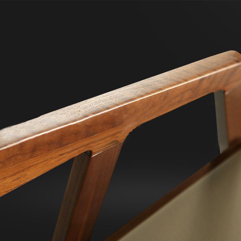 Dining Room Side Chairs Modern Solid Wood Arm Chair for Kitchen
