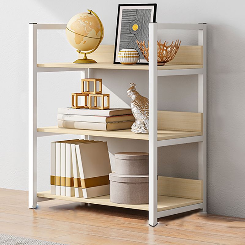 Industrielle vertikale Etagere -Bücherregal -Stahlrahmen -Holzregal -Buchhandel