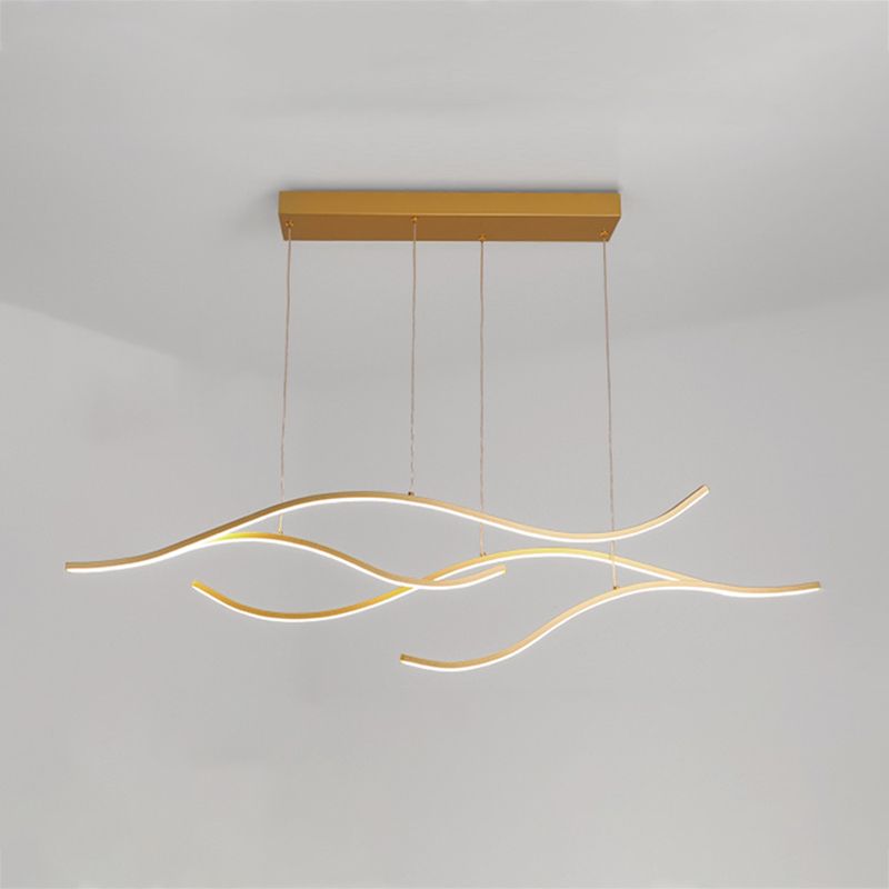 Éclairage d'île linéaire