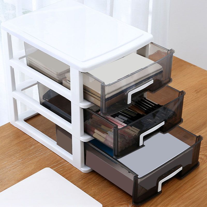 Modern Acrylic File Cabinet Drawers Vertical Acrylic File Cabinet for Office