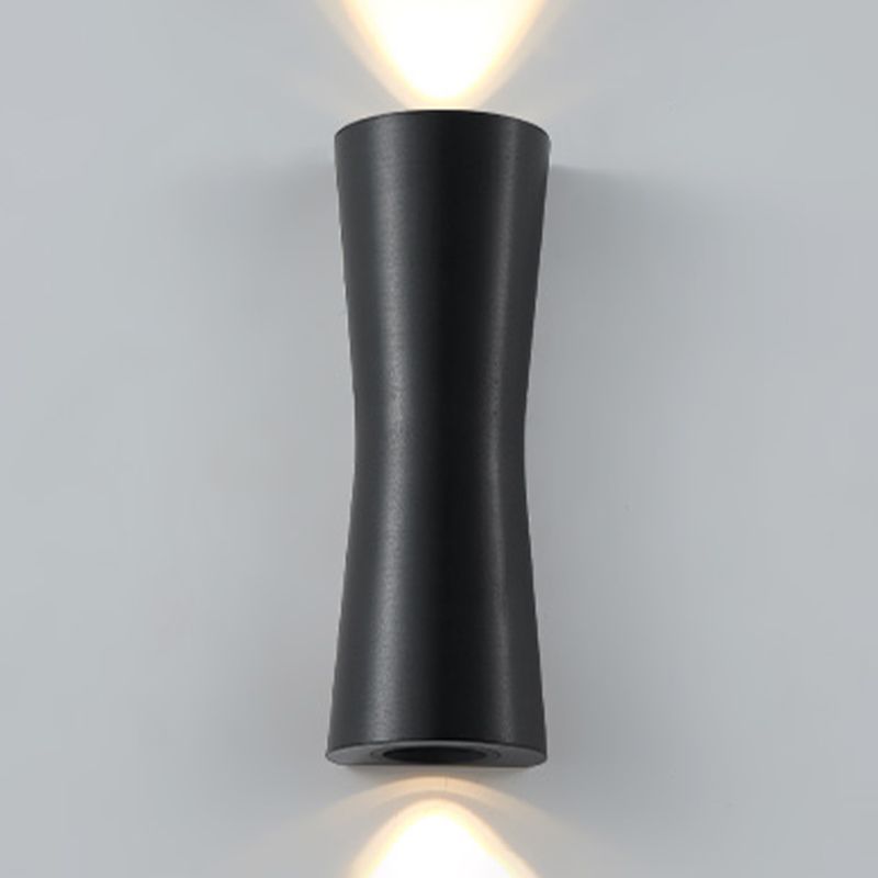 2 Light Metal Wall Sconce Postmodern Wall Mounted Light Fixture for Living Room