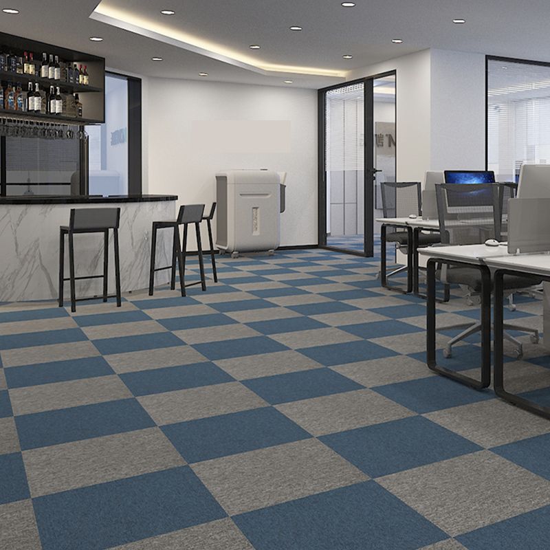 Modern Carpet Tiles Self Adhesive Multi Level Loop Fade Resistant Carpet Tile
