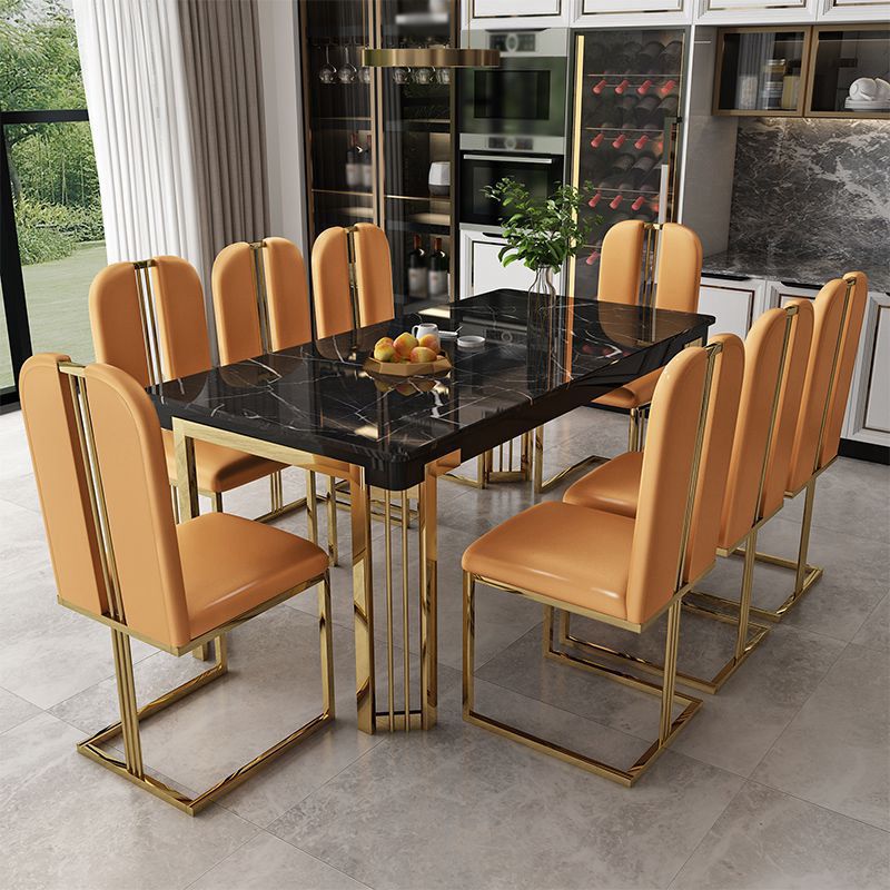 Modern 1/2/7/9 Pieces Dining Set Marble Dining Furniture Set /Separate Items