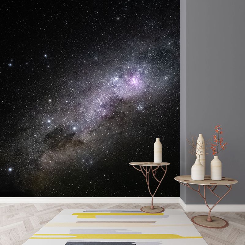 Mysterious Universe Mural Wallpaper for Sittiing Room Customised Wall Covering, Waterproofing