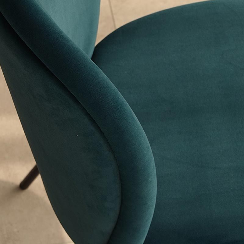 Upholstered Armless Dining Chair Contemporary Dining Room Side Chair