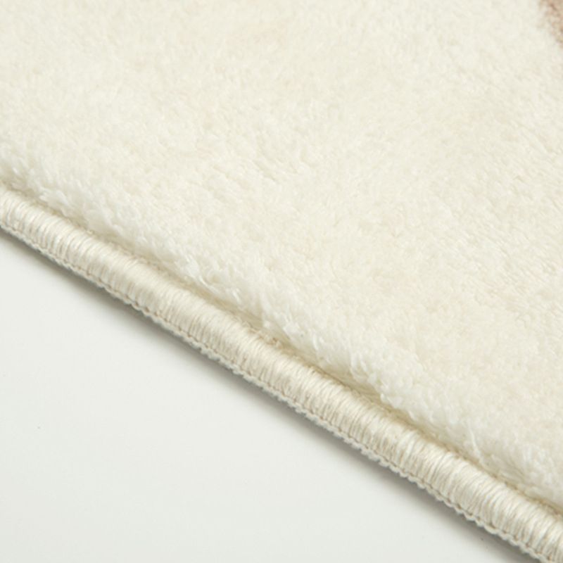 Schwarzer Tier Streifen Teppich Polyester Moderner Teppich Waschbar Teppich für Salon Room