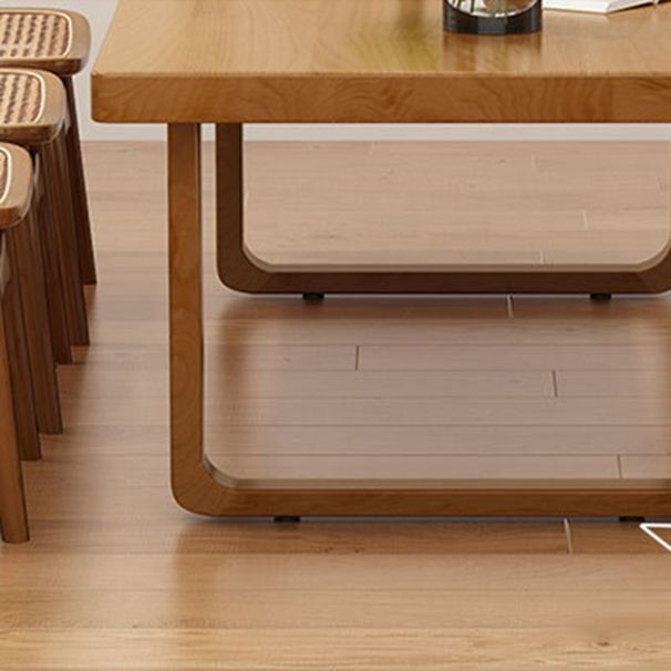 Industrial Solid Wood Table Set 1/2/5/7 Pieces Dining Set for Home Use