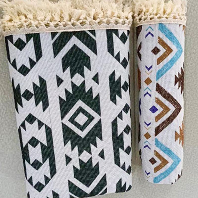 Rapis Bohemian Bohemian Bohemian Elegy Polyester Modèle tapis intérieur Fringe pour le salon