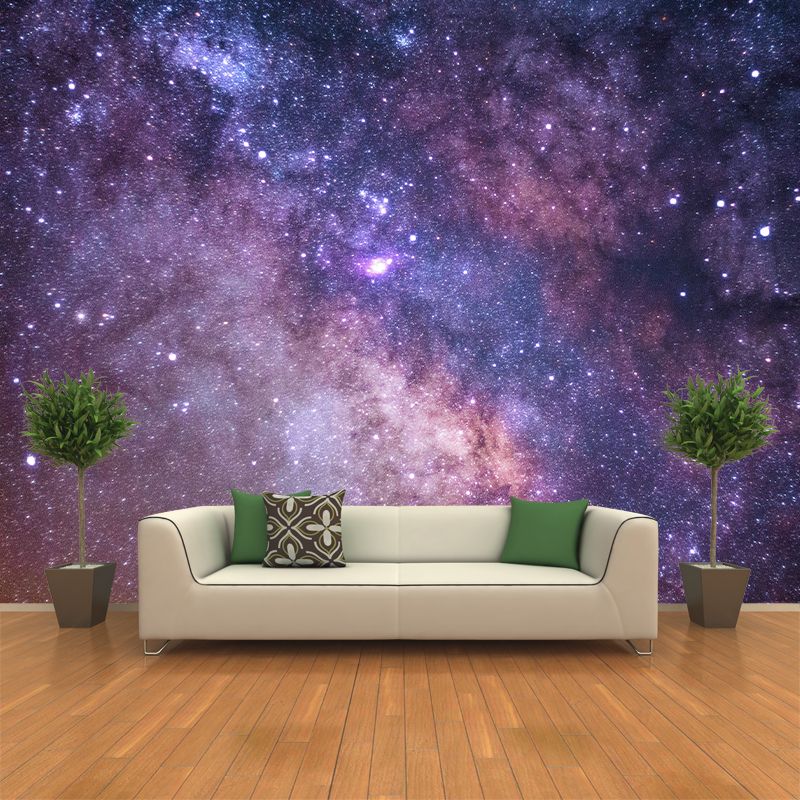 Stain Resistant Modern Universe Wall Mural Living Room Wallpaper