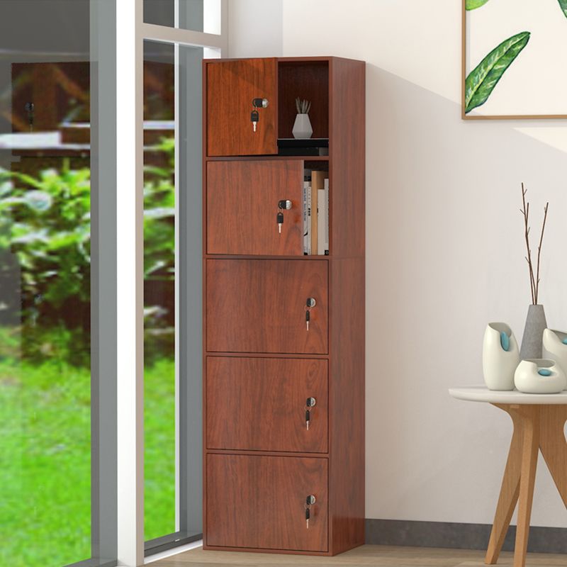 Contemporary Rectangle Manufactured Wood An With Doors Accent Cabinet