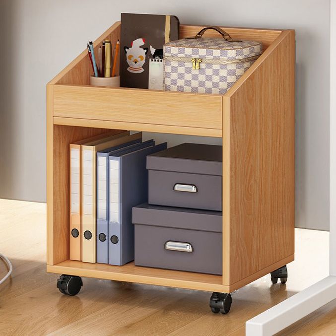 Contemporary Style Bookshelf Engineered Wood Bookcase for Office and Study Room