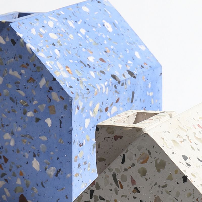 Lampada da parete della casa moderna lampada montata a parete a 1 luce con tonalità di pietra