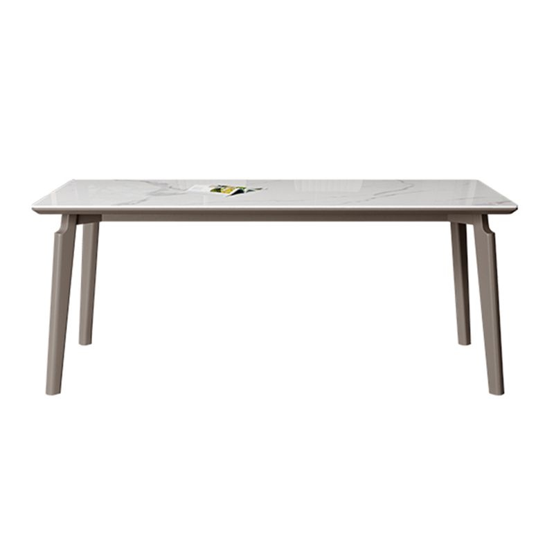 Designer Style Sintered Stone Dining Set Rectangle 1/2/4/5/7 Pieces Dining Room Table Set