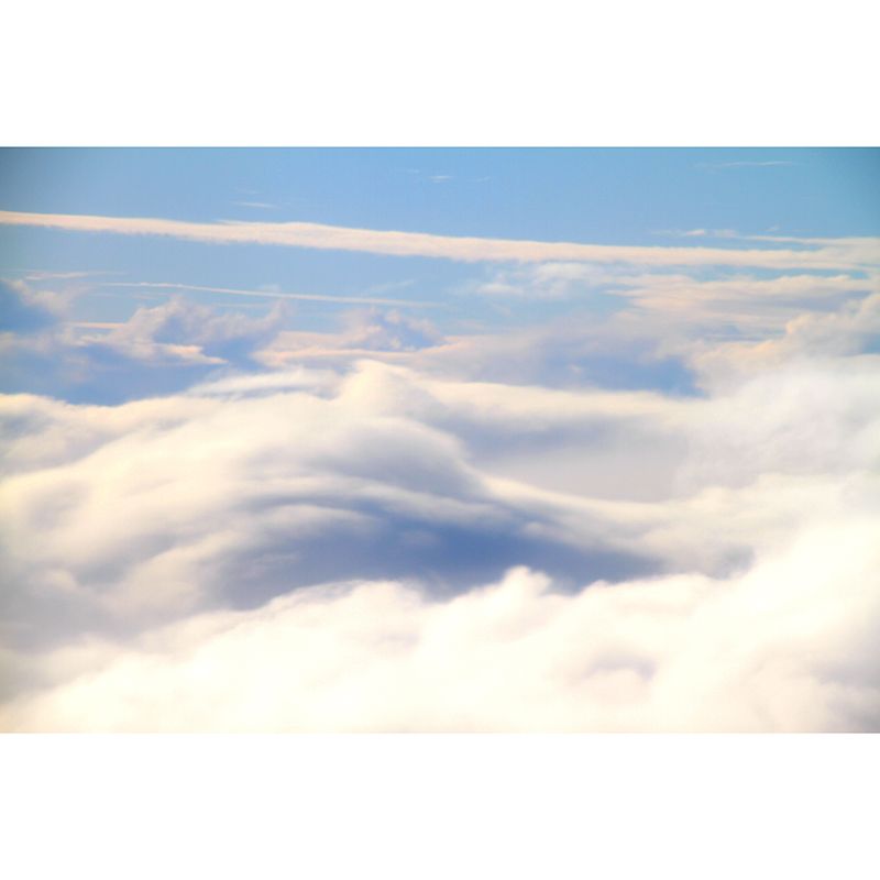 Diverse Sky Mural Personalized Size Wall Covering for Sleeping Room, Water Resistant