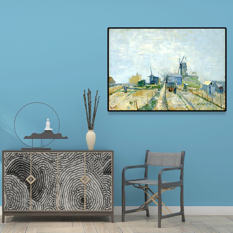 Van Gogh – peinture sur toile de couleur douce, impression d'art mural de terres agricoles pour la décoration de la maison