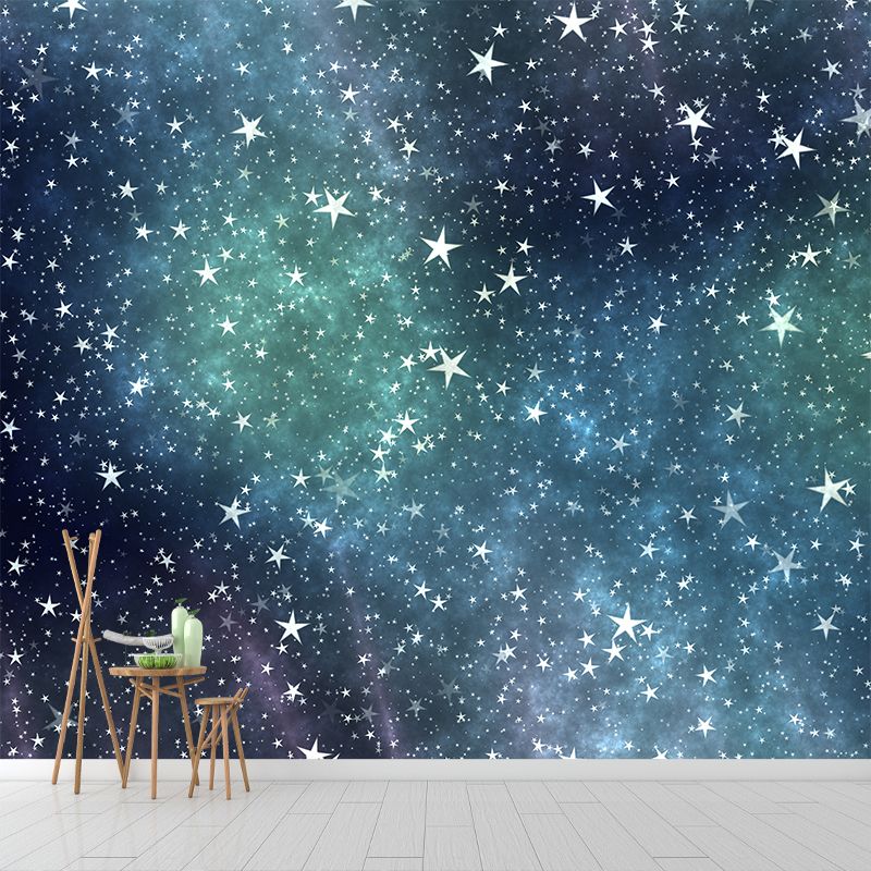 Illustration Seamless Decoration Mural Mildew Resistant Wallpaper Sleeping Room Wall Mural