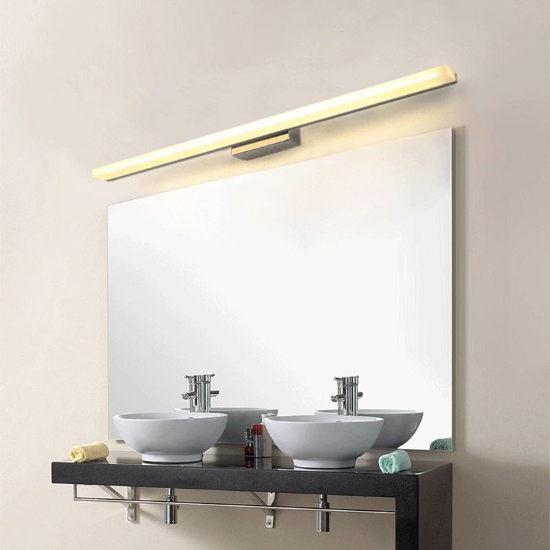 Modern Linear Vanity Wall Light Fixtures Acrylic Vanity Sconce