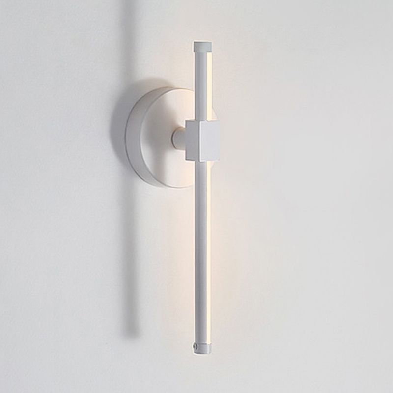 Strip Shape Wall Lighting Modern Style Metal 1 Lights Sconce Lamp for Living Room