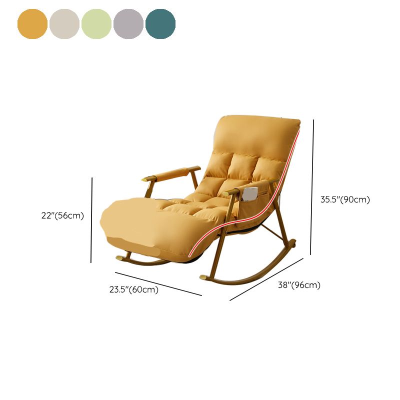 Contemporary Style Sofa Rocking Chair Indoor Single Rocking Chair for Living Room