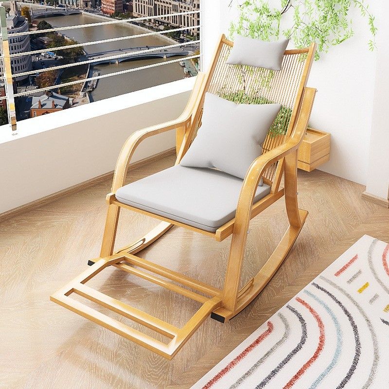 Modern Style Lounge Rocking Chair Leisure Chaise Lazy Sofa Chair