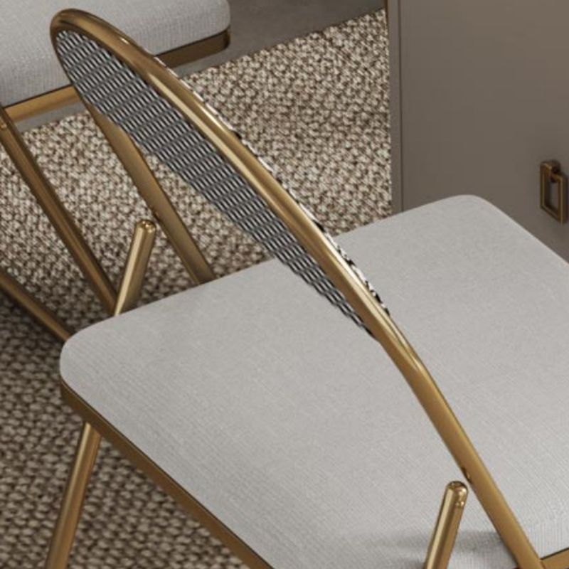 Folding Dining Table Set 1/3/5/7 Pcs Sintered Stone Dining Table with Armless Chairs