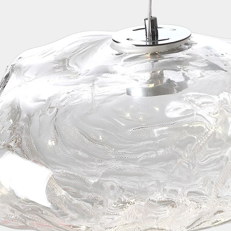 Modern Style Glass Hanging Light Creative Pendant Lighting Fixture for Dining Room