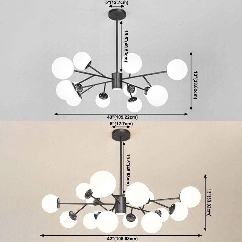 Nordisch einfacher zeitgenössischer Stil Anhänger Kronleuchter Licht für Esszimmer Wohnzimmer Schlafzimmer