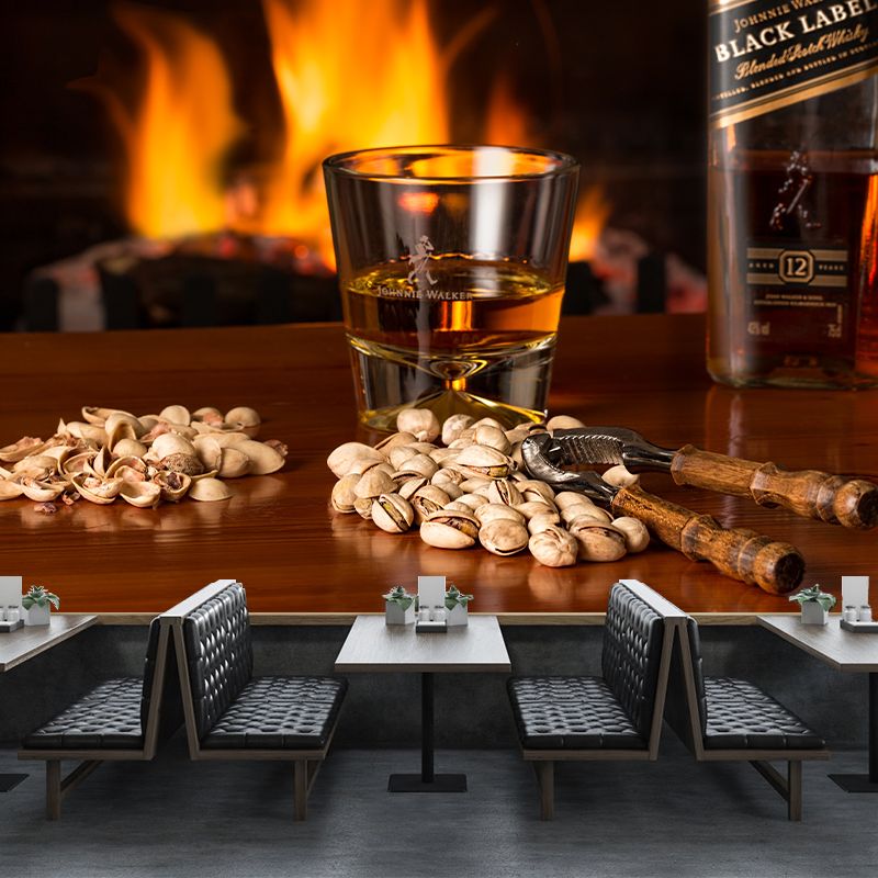 Wine Drinking Unique Wall Covering Decorative Bar Shop Modern Decorating Wall Art