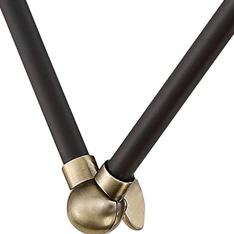 Black Modern Wall Sconce Cone Shape Wall Light with Metal Shade for Bedroom