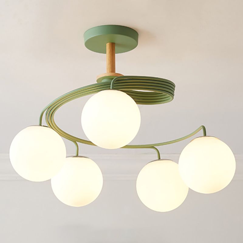 Lampade per lampadari in legno moderni in legno di lampade a sospensione a sospensione multipla