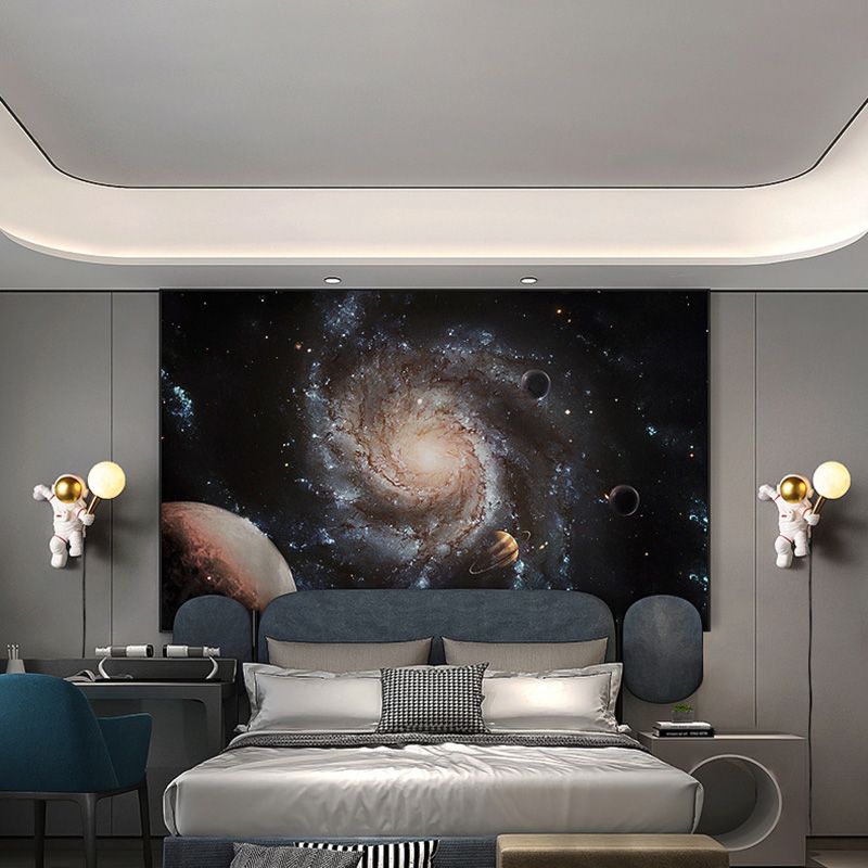 Minimalismo moderno Disparo de pared doméstica con sombra blanca para la habitación de los niños del dormitorio