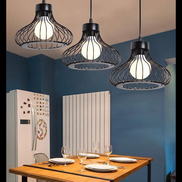 Vintage vogelkooi hanglamp industriële stijl hanglamp armaturen voor restaurant