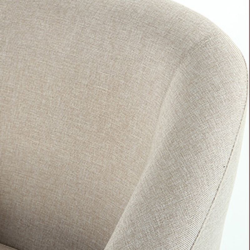 Basic Four Leg Chair with Sloped Arms and Removable Cushions
