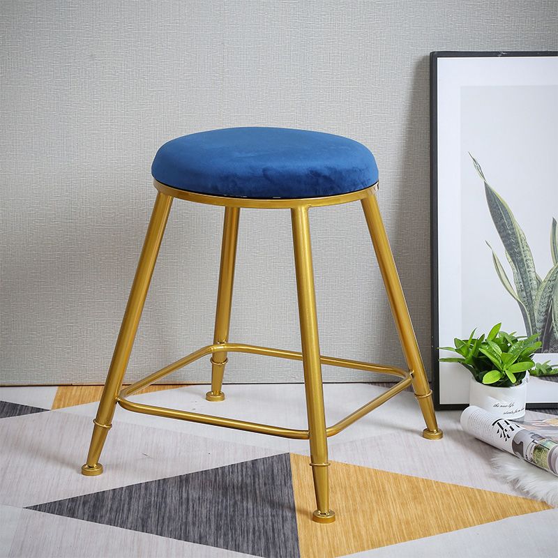 Nordic Design Stackable Backless Barstools for Home Upholstered Bar Stools
