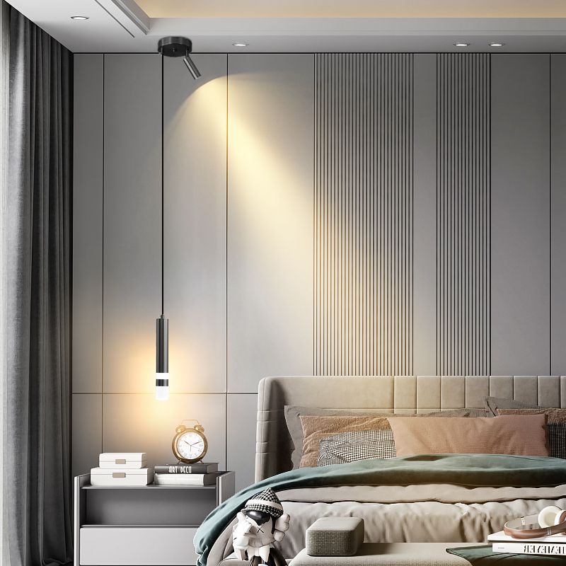 2 Farbe Optionales Metallhängung Licht zeitgenössischer Anhängerbeleuchtung für Schlafzimmer