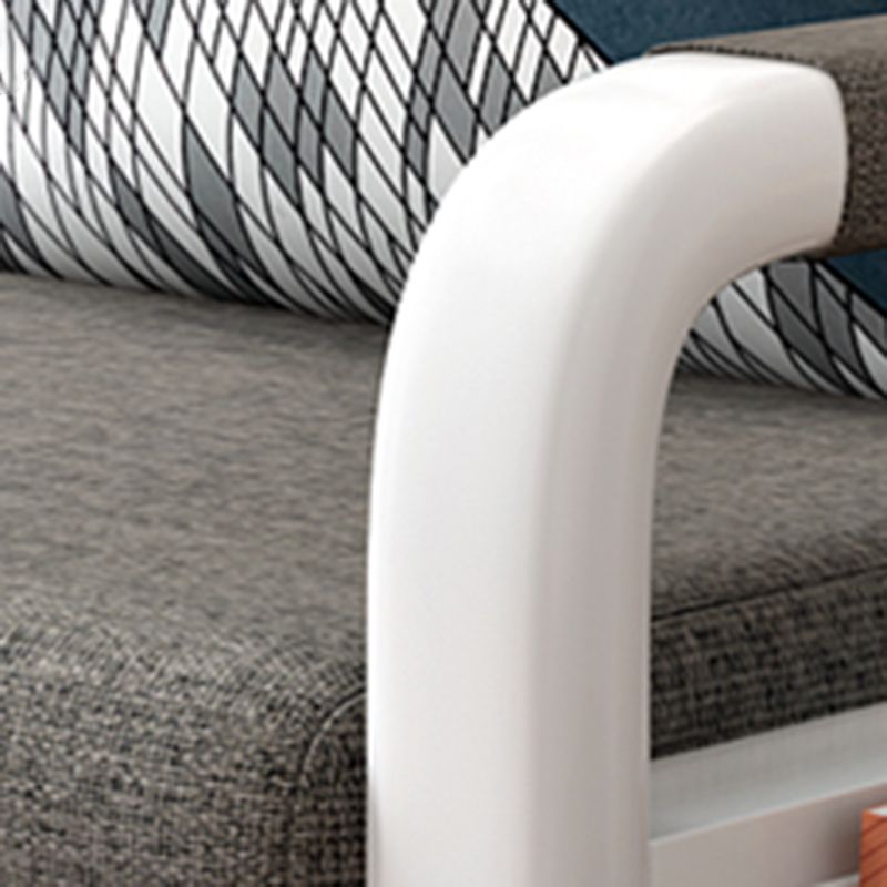 35" Wide Contemporary Sleeper Sofa Futon Storage Sleeper Sofa