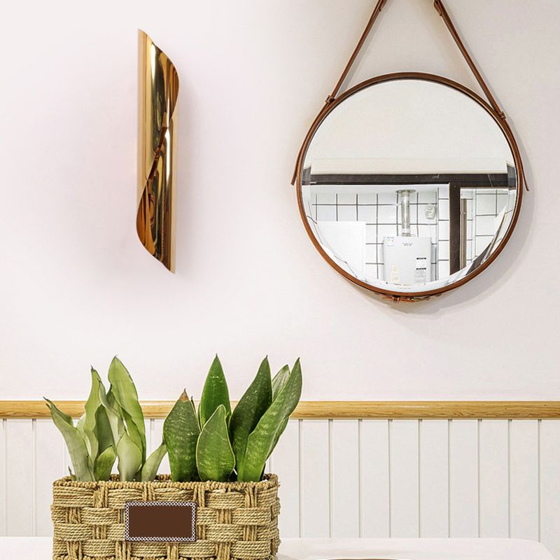 18.8" Post-modern Style Metal Wall Lamp 2-Lights Creative Sconce Lighting for Hallway Dining Room