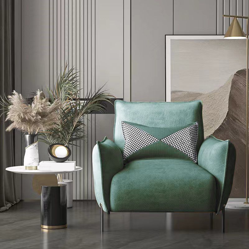 Scandinavian Fabric Accent Sofa Chair, Lounge Chair for living Room