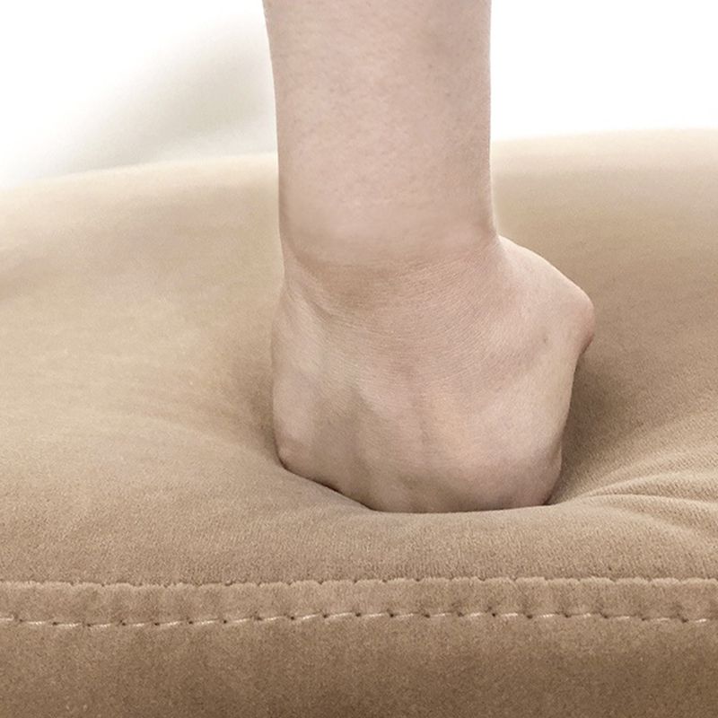 Contemporary Kitchen Dining Chairs Upholstered Side Chairs with Black Legs