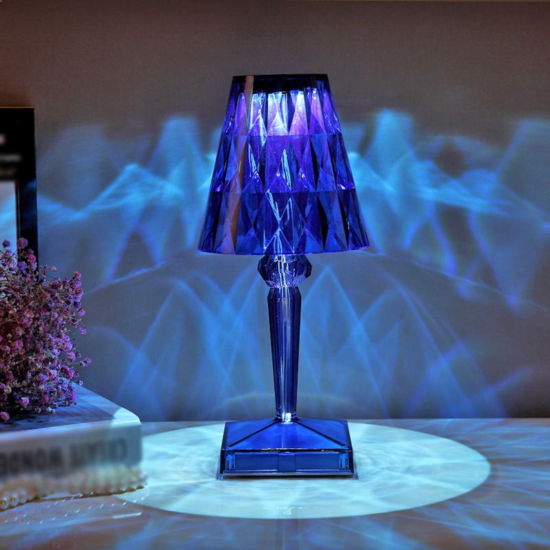 Geometrie vorm tafellamp moderne stijl metaal met één lichttafel licht