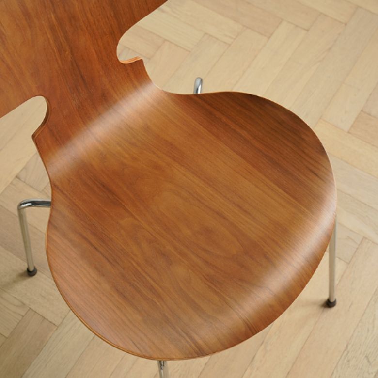 Industrial Style Side Chair Wooden Indoor Dining Chair for Home
