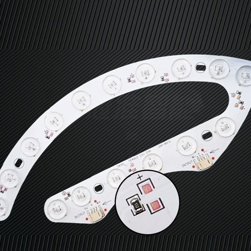 Plafonnier LED de forme ronde en fer moderne, 1 lumière, encastré pour salon et chambre à coucher