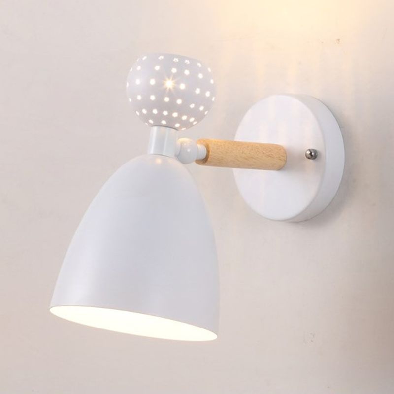 Mur en métal de style nordique clair