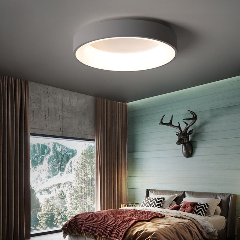 Circular Flush Mount Ceiling Lights Modern Acrylic Flush Light