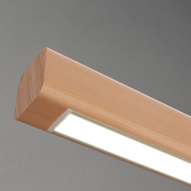 Modern Creative Wall Light Wood Bedside Wall Sconce Light for Living Room