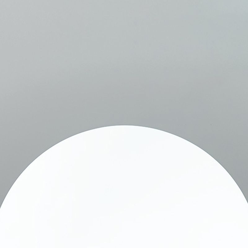 Sala da pranzo Apparecchi di illuminazione a sospensione Nordic Luce a soffitto in vetro bianco globale
