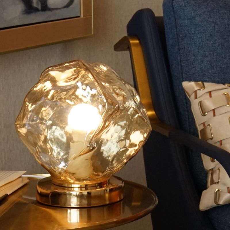 Modern Desk Lamp Glass Table Lighting Fixture for Study Bedroom Sitting Room