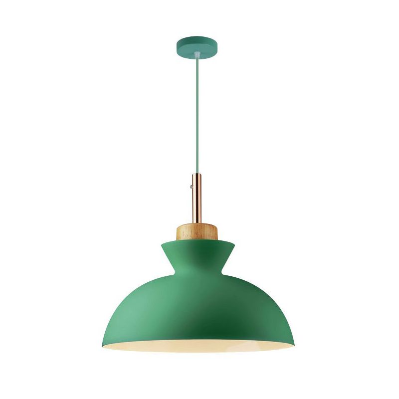 Cookware Metal Pendant Lamp Nordic 1 Head Suspended Lighting Fixture for Dining Room