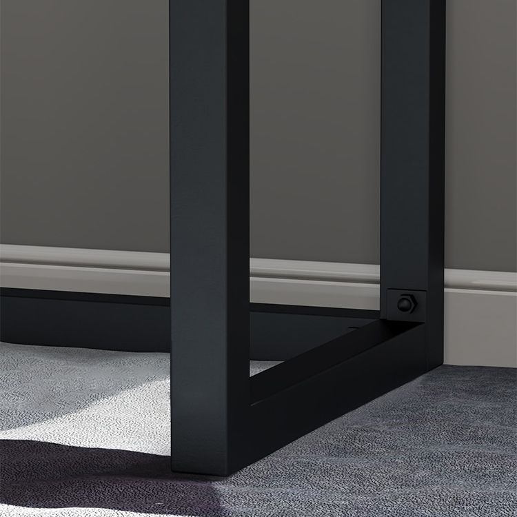 Modern Sintered Stone Corner Desk L-shape Desk without Shelf for Office