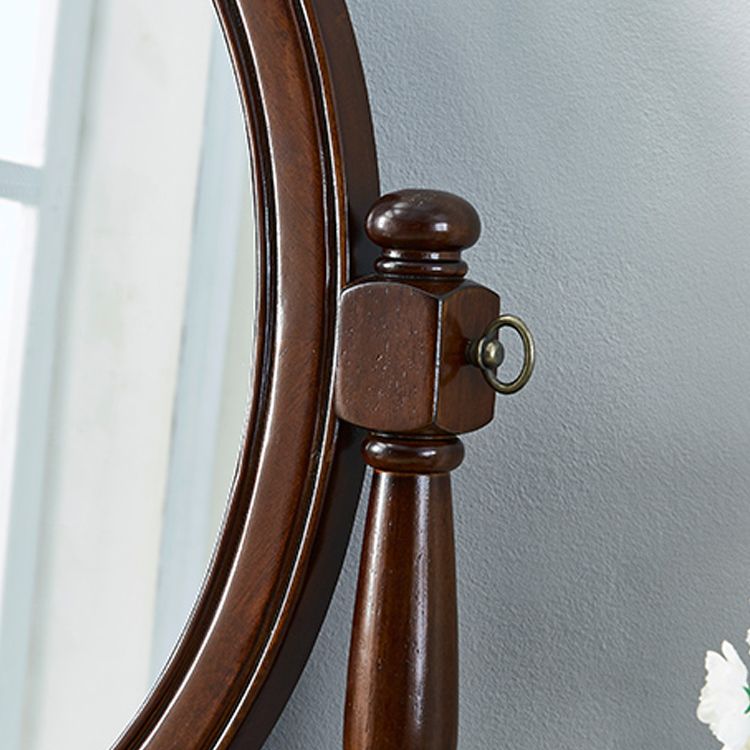 Bedroom Vanity Makeup Dressing Table Stool Set Wooden Vanity Set